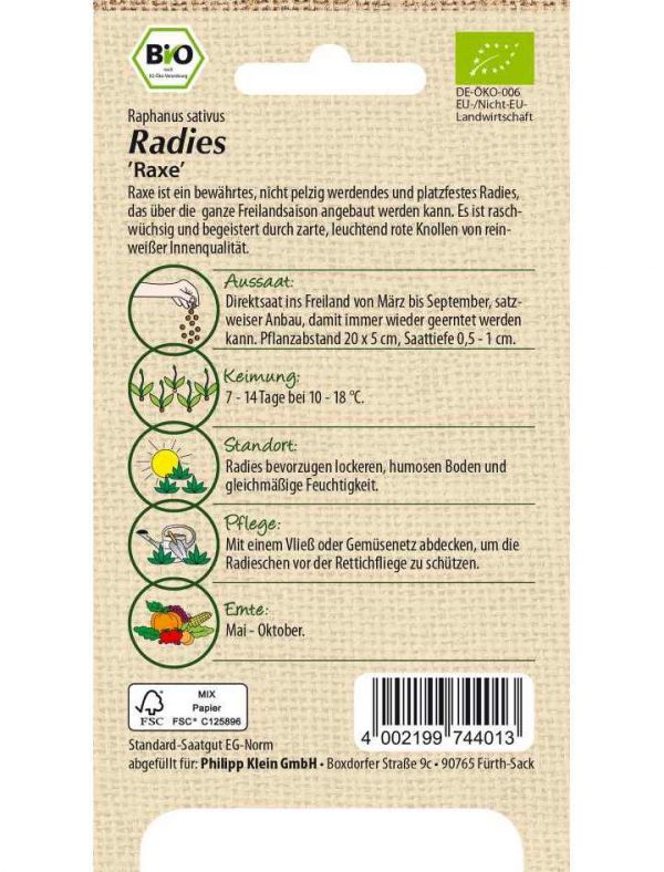 Bio Radies Raxe – Bild 2