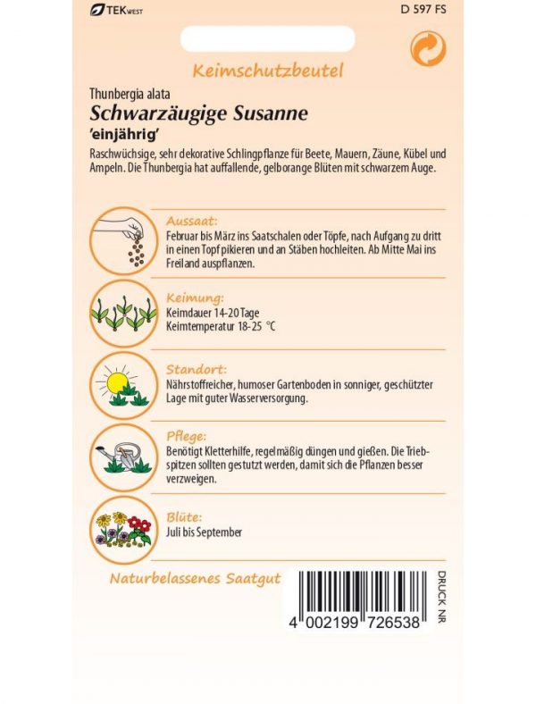 Schwarzäugige Susanne – Bild 2